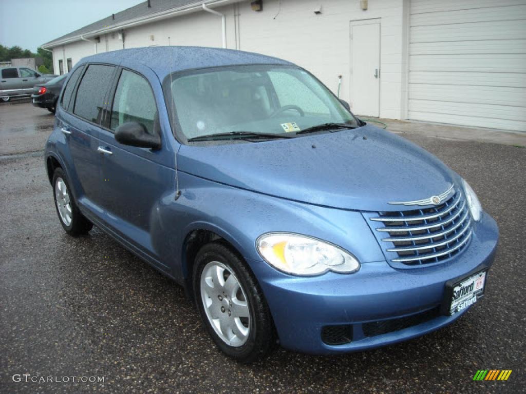 2007 PT Cruiser Touring - Marine Blue Pearl / Pastel Slate Gray photo #4