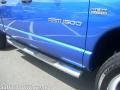 2007 Electric Blue Pearl Dodge Ram 1500 Big Horn Edition Quad Cab 4x4  photo #3