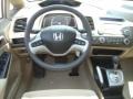 2007 Borrego Beige Metallic Honda Civic EX Sedan  photo #10