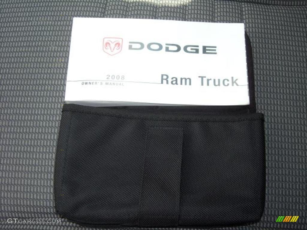 2008 Ram 1500 Big Horn Edition Quad Cab 4x4 - Flame Red / Medium Slate Gray photo #25