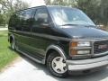 1999 Onyx Black GMC Savana Van G1500 Passenger  photo #2