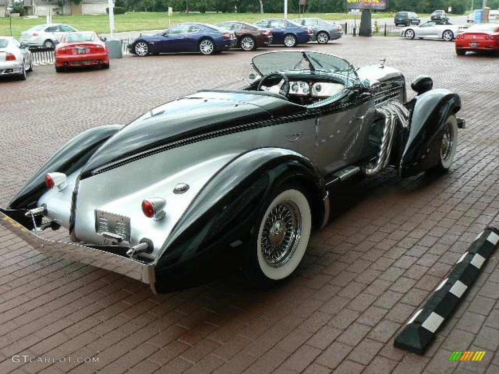 2002 1936 Auburn Speedster Replica  - Silver/Black / Black photo #4