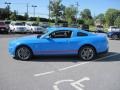 2010 Grabber Blue Ford Mustang Shelby GT500 Coupe  photo #4