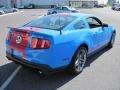 2010 Grabber Blue Ford Mustang Shelby GT500 Coupe  photo #7