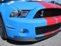 2010 Grabber Blue Ford Mustang Shelby GT500 Coupe  photo #10