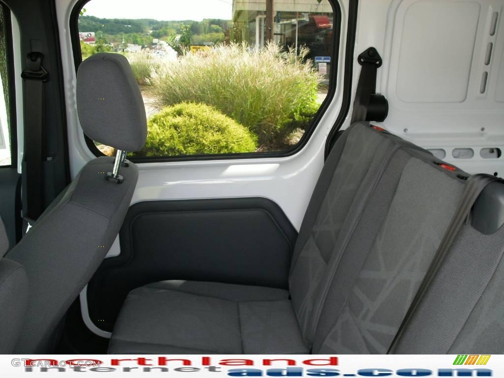 2010 Transit Connect XLT Passenger Wagon - Frozen White / Dark Gray photo #15