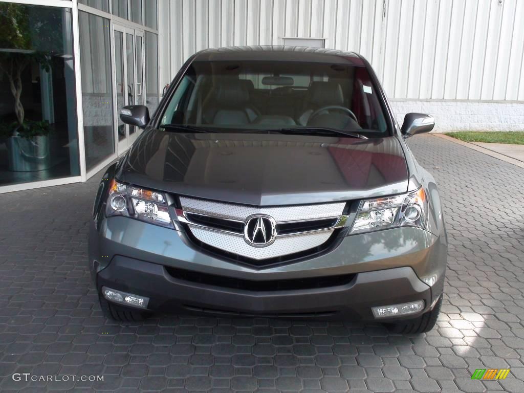 2007 MDX Technology - Nimbus Gray Metallic / Ebony photo #2