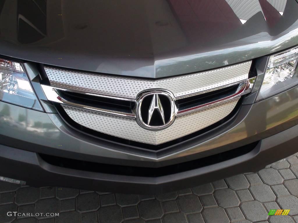 2007 MDX Technology - Nimbus Gray Metallic / Ebony photo #34