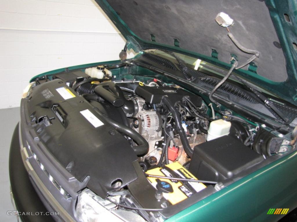 1999 Silverado 1500 LS Extended Cab 4x4 - Meadow Green Metallic / Graphite photo #50