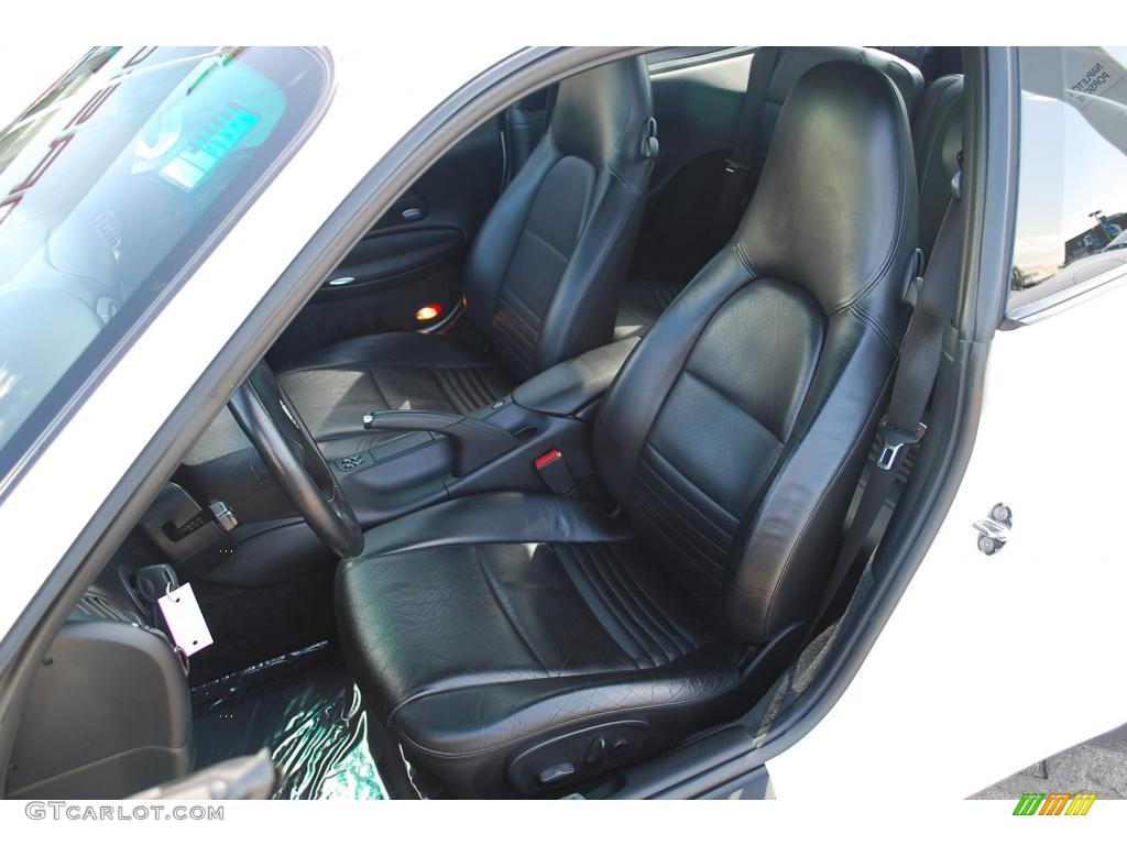 2000 911 Carrera 4 Coupe - Biarritz White / Black photo #13