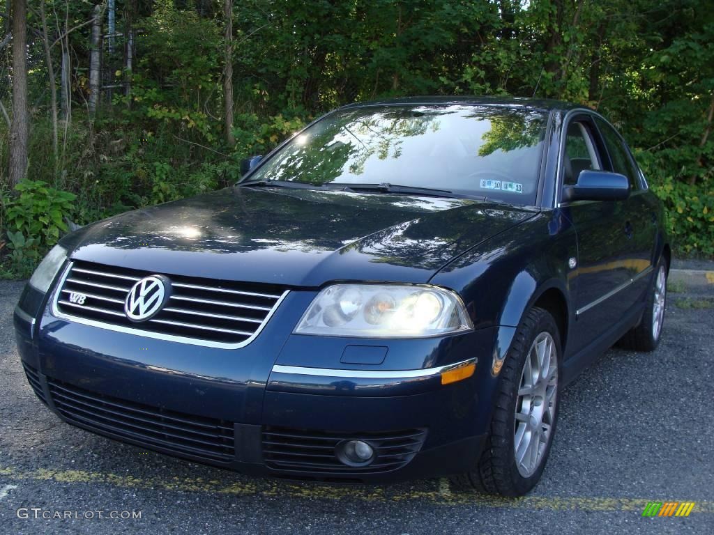 2004 Shadow Blue Metallic Volkswagen Passat W8 4Motion Sedan 17195262 