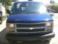 2000 Indigo Blue Metallic Chevrolet Express G1500 Passenger Van  photo #2
