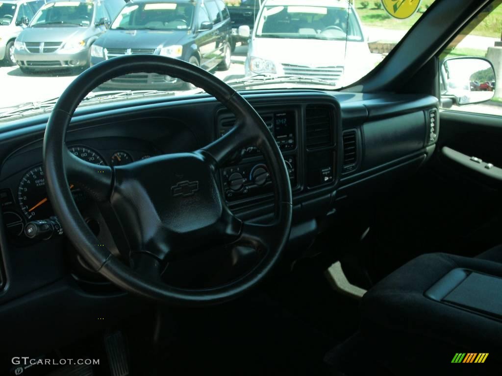2000 Silverado 1500 LS Regular Cab 4x4 - Light Pewter Metallic / Graphite photo #7