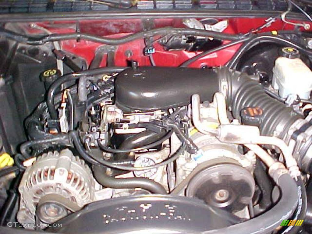 2001 Blazer LT 4x4 - Majestic Red Metallic / Graphite photo #5