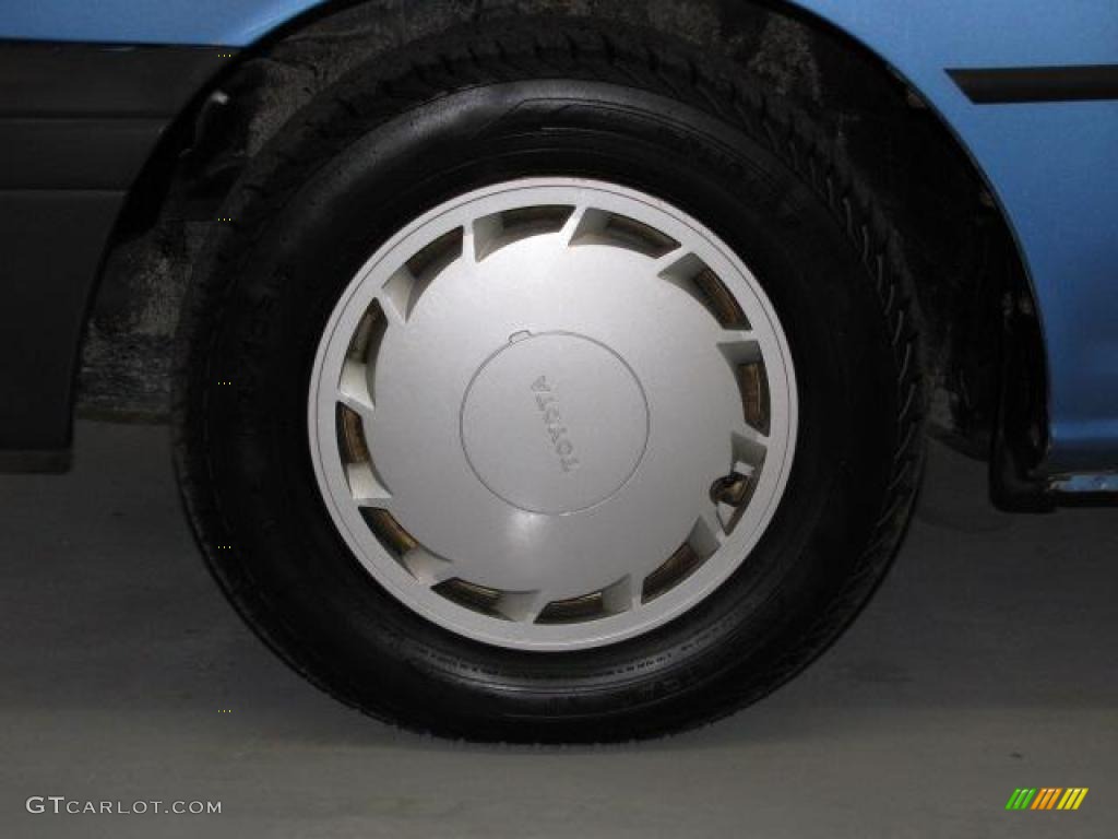 1994 Tercel Coupe - Blue Metallic / Gray photo #10