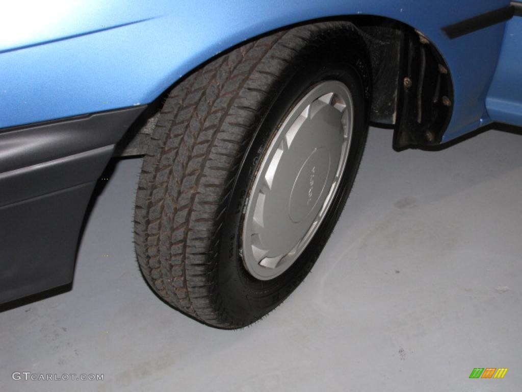 1994 Tercel Coupe - Blue Metallic / Gray photo #12