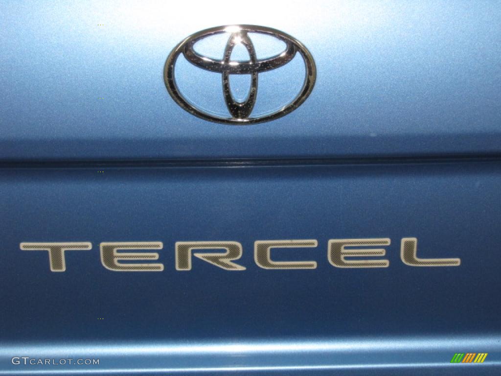 1994 Tercel Coupe - Blue Metallic / Gray photo #16