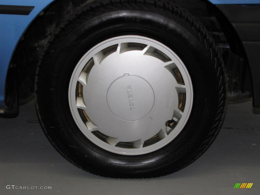 1994 Tercel Coupe - Blue Metallic / Gray photo #18
