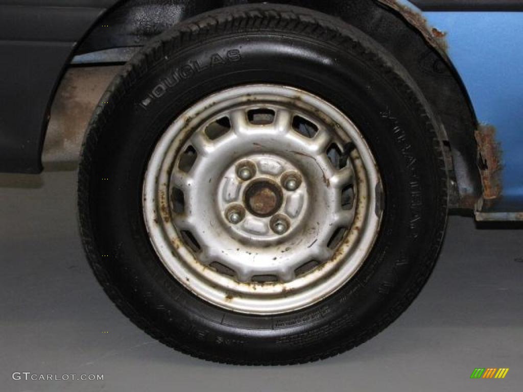 1994 Tercel Coupe - Blue Metallic / Gray photo #19