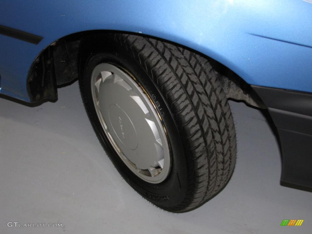1994 Tercel Coupe - Blue Metallic / Gray photo #20