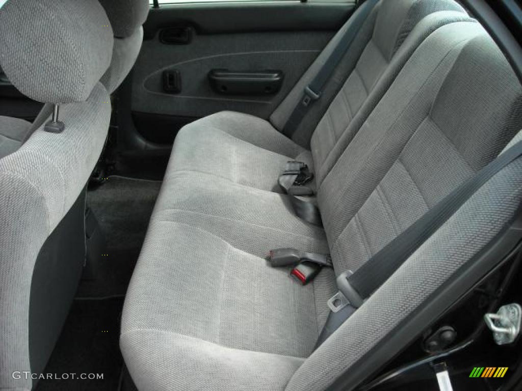 1995 Corolla DX Sedan - Satin Black Metallic / Gray photo #9