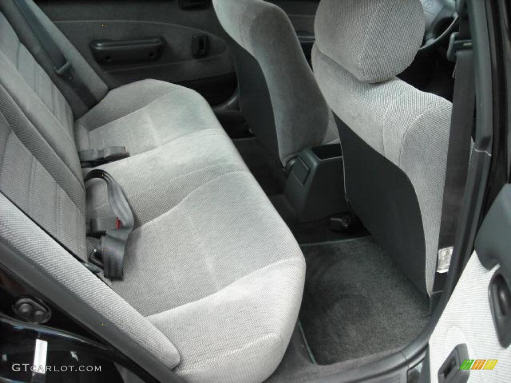 1995 Corolla DX Sedan - Satin Black Metallic / Gray photo #12