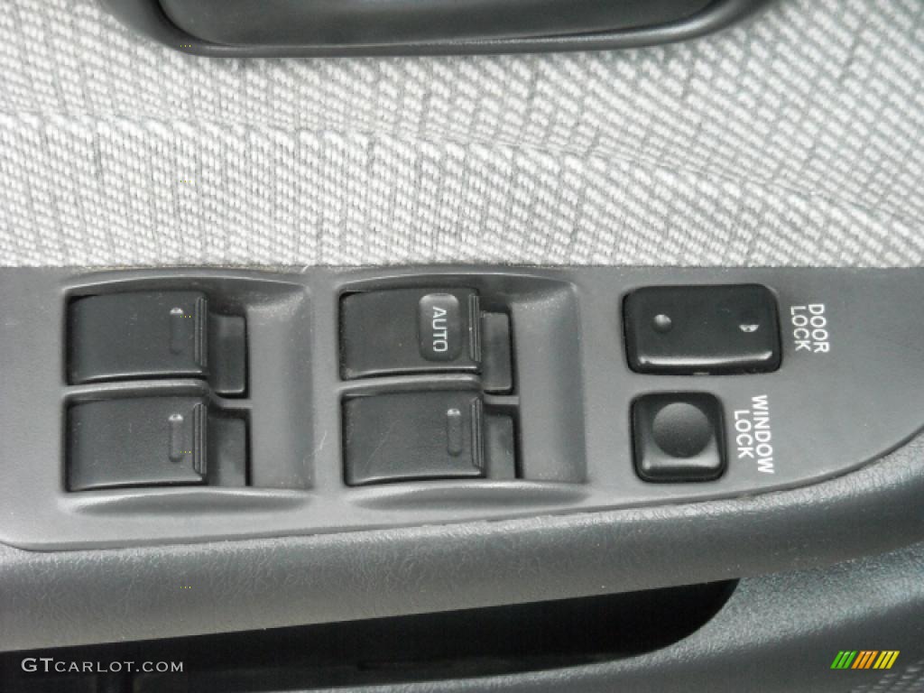 1995 Corolla DX Sedan - Satin Black Metallic / Gray photo #14