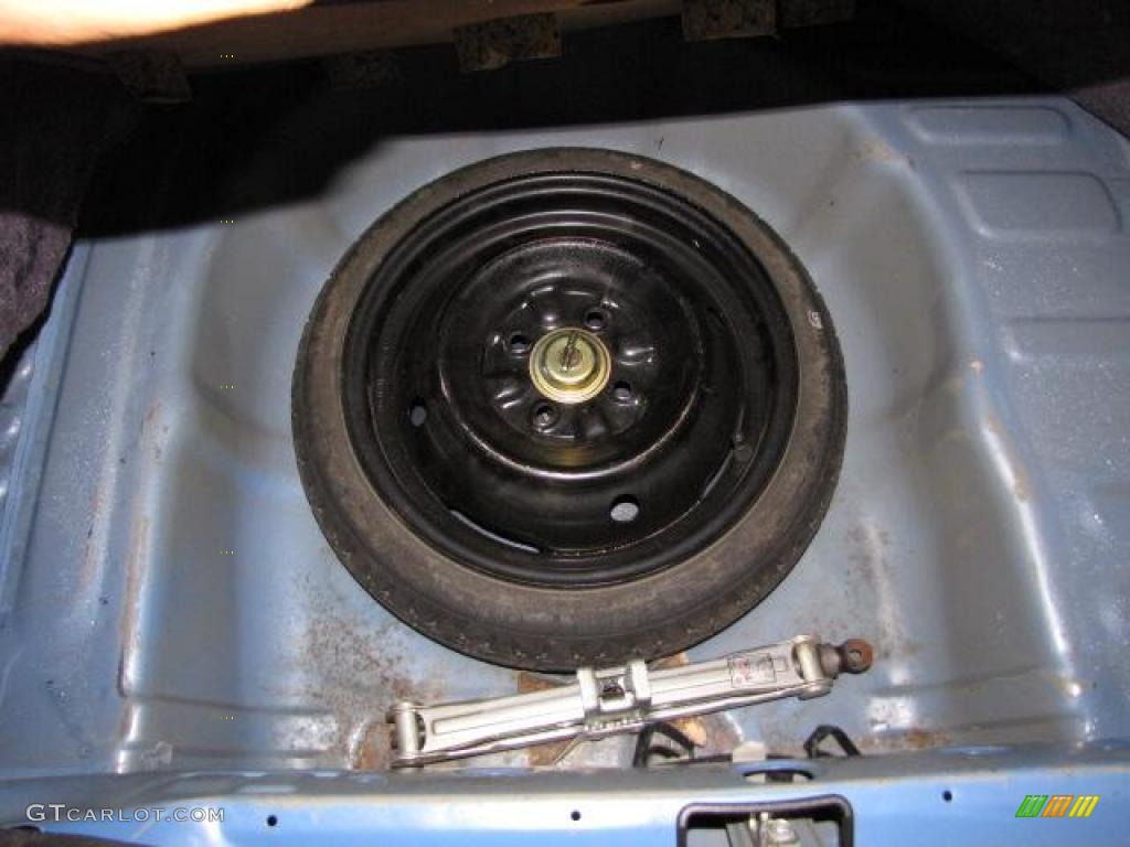 1994 Tercel Coupe - Blue Metallic / Gray photo #41