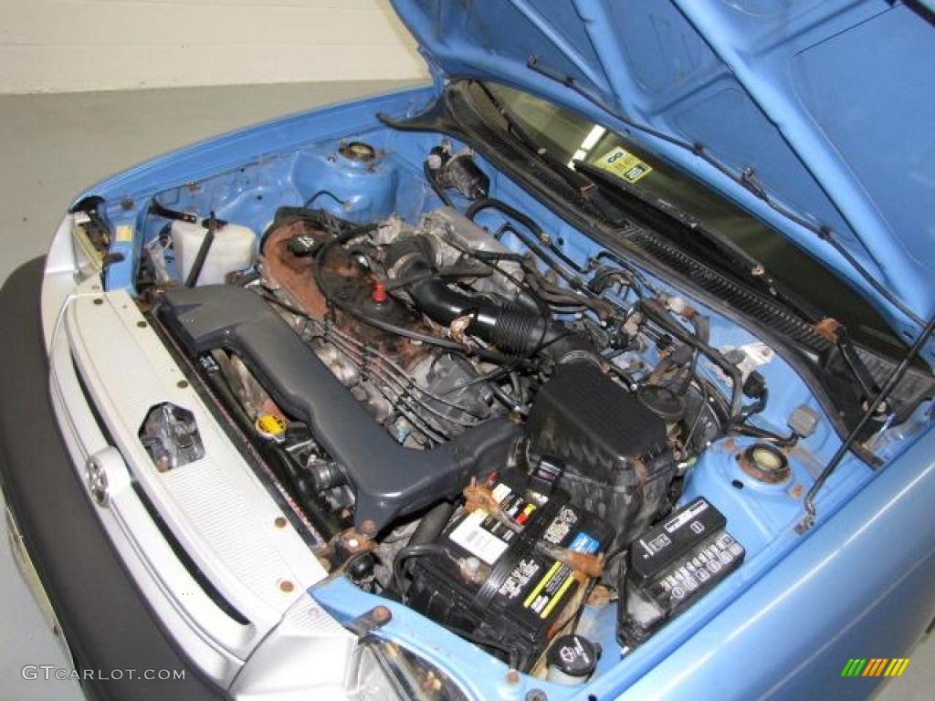 1994 Tercel Coupe - Blue Metallic / Gray photo #45