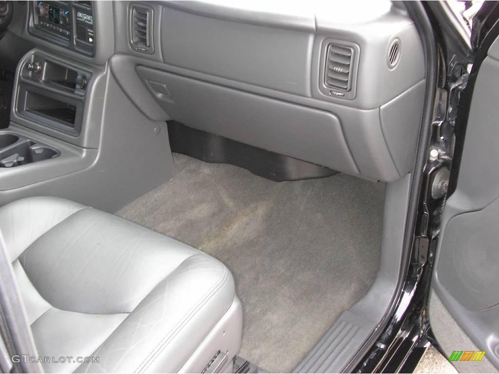 2003 Silverado 1500 SS Extended Cab AWD - Black / Dark Charcoal photo #21