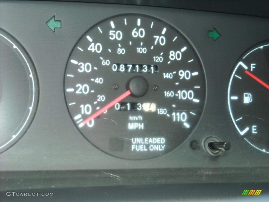 1995 Corolla DX Sedan - Satin Black Metallic / Gray photo #24