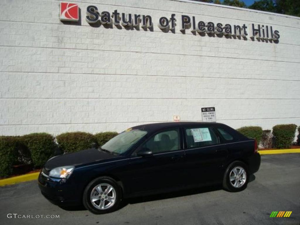 2005 Malibu Maxx LS Wagon - Dark Blue Metallic / Gray photo #1