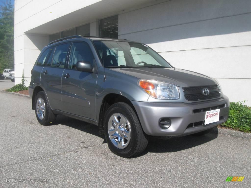 2004 RAV4 4WD - Everglade Green Metallic / Dark Charcoal photo #1