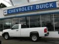 2008 Summit White Chevrolet Silverado 1500 Work Truck Regular Cab  photo #1