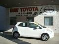 2008 Polar White Toyota Yaris 3 Door Liftback  photo #1