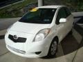 2008 Polar White Toyota Yaris 3 Door Liftback  photo #5