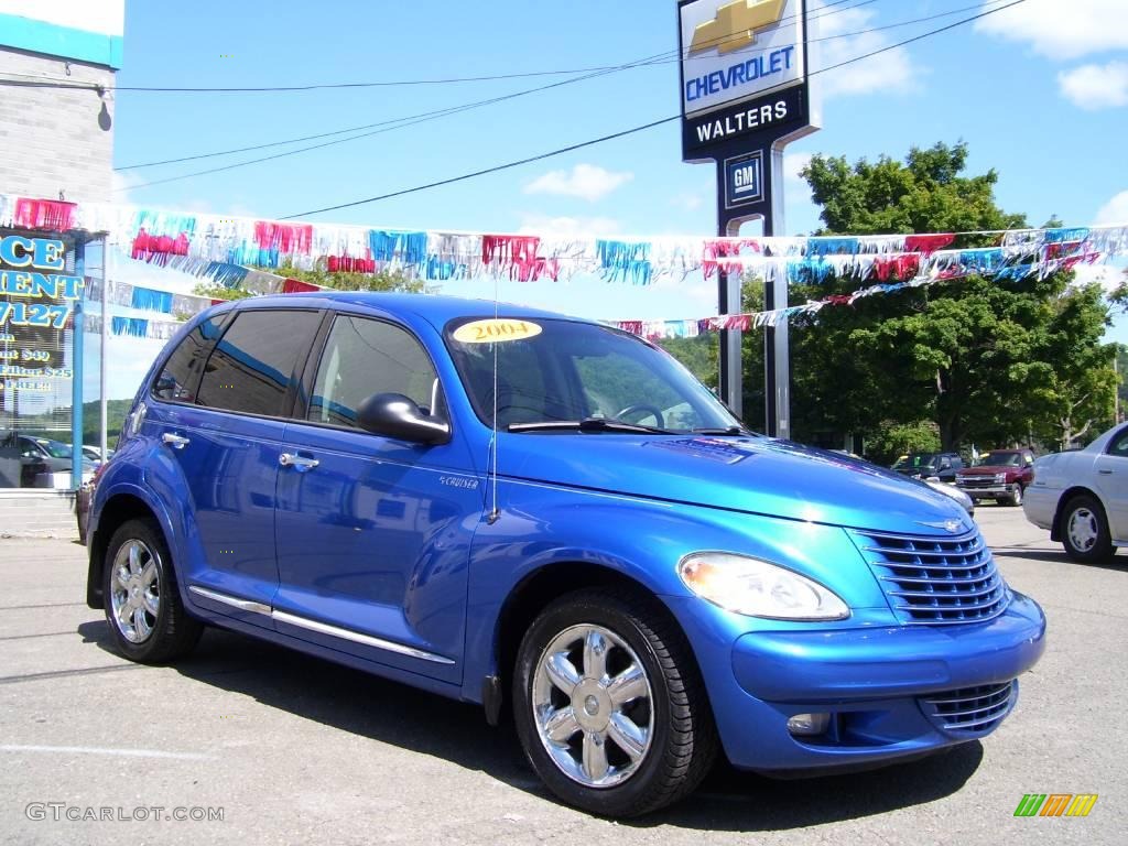 2004 Electric Blue Pearlcoat Chrysler Pt Cruiser Touring 17185388 Electric Blue Pearlcoat Chrysler Pt Cruiser