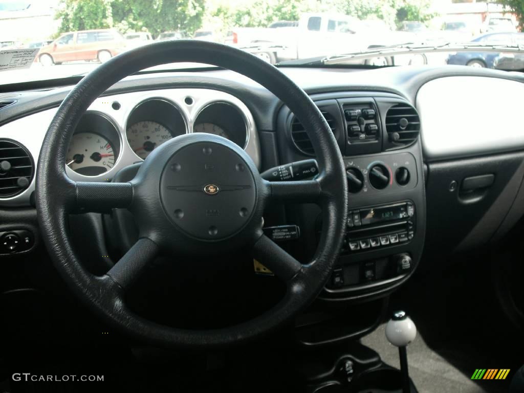 2001 PT Cruiser Touring - Mineral Gray Metallic / Charcoal photo #11