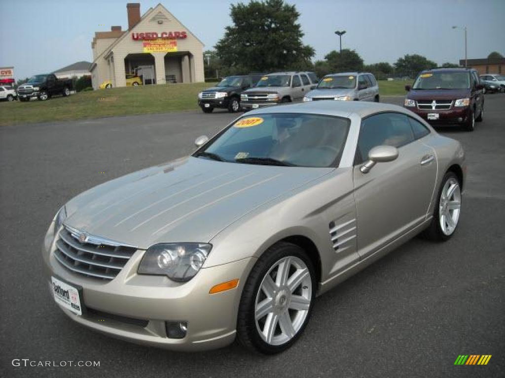 2007 Crossfire Limited Coupe - Oyster Gold Metallic / Dark Slate Gray photo #1
