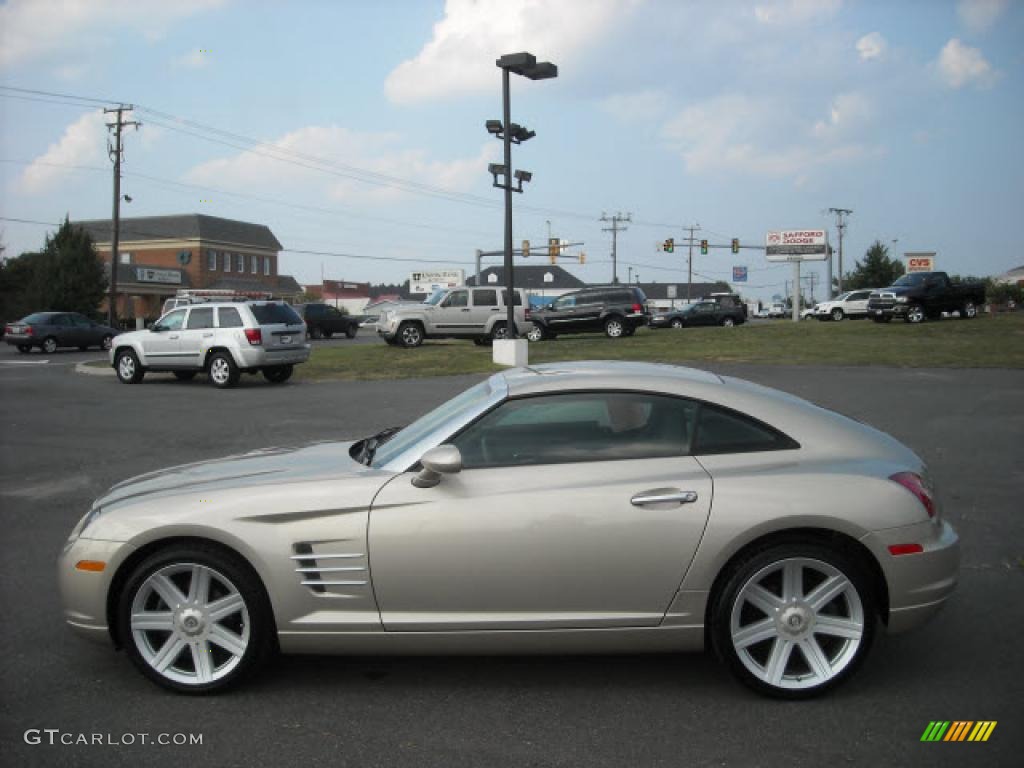 Oyster Gold Metallic 2007 Chrysler Crossfire Limited Coupe Exterior Photo #17212102
