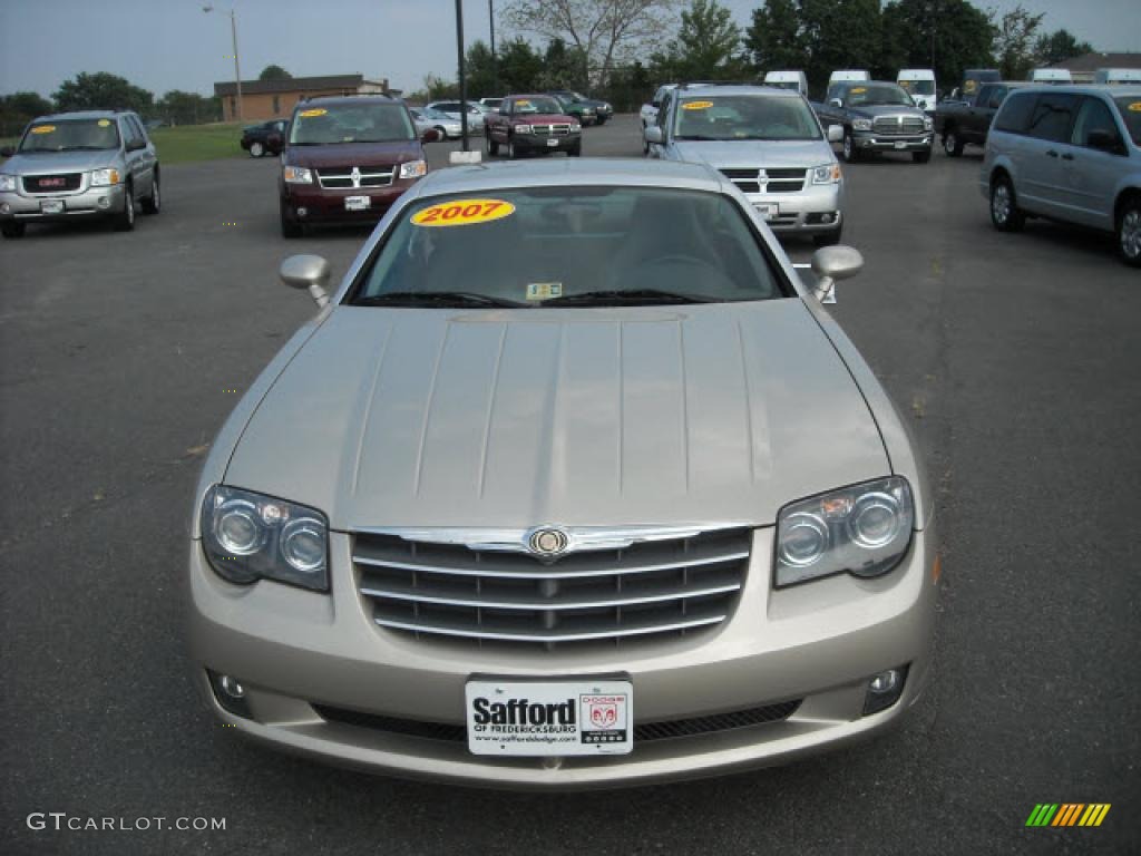 2007 Crossfire Limited Coupe - Oyster Gold Metallic / Dark Slate Gray photo #7