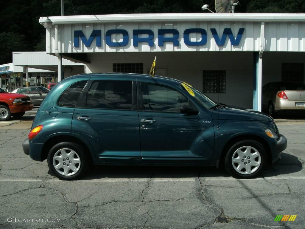 2004 PT Cruiser Touring - Onyx Green Pearl / Taupe/Pearl Beige photo #1