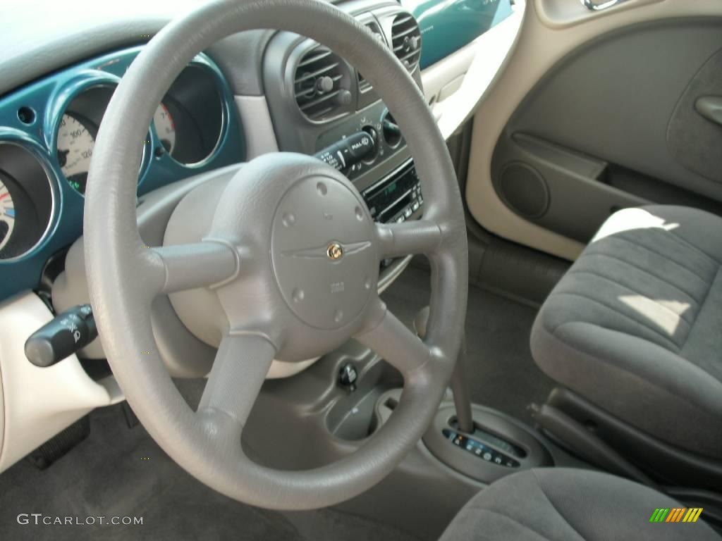 2004 PT Cruiser Touring - Onyx Green Pearl / Taupe/Pearl Beige photo #7