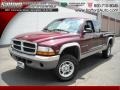 Dark Garnet Red Pearl Coat 2000 Dodge Dakota SLT Extended Cab 4x4