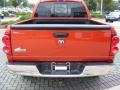 2008 Sunburst Orange Pearl Dodge Ram 1500 Big Horn Edition Quad Cab  photo #4