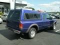 1997 Sapphire Blue Metallic Ford Ranger XLT Extended Cab 4x4  photo #2
