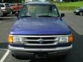 1997 Sapphire Blue Metallic Ford Ranger XLT Extended Cab 4x4  photo #13