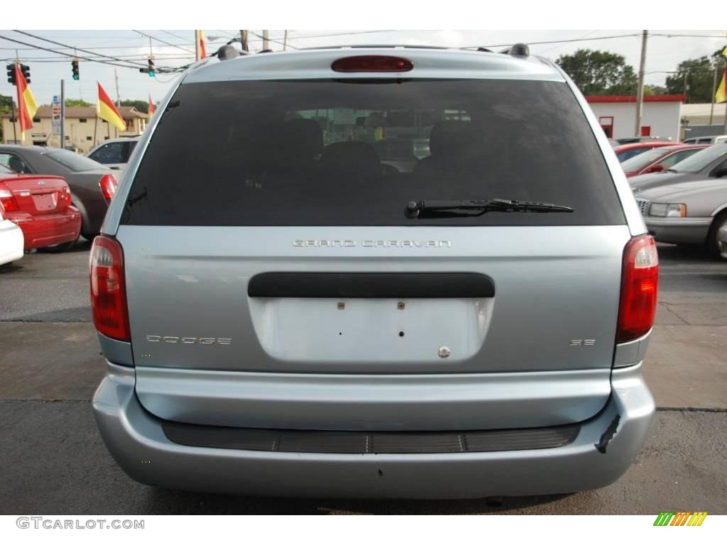 2003 Grand Caravan SE - Butane Blue Pearl / Gray photo #6
