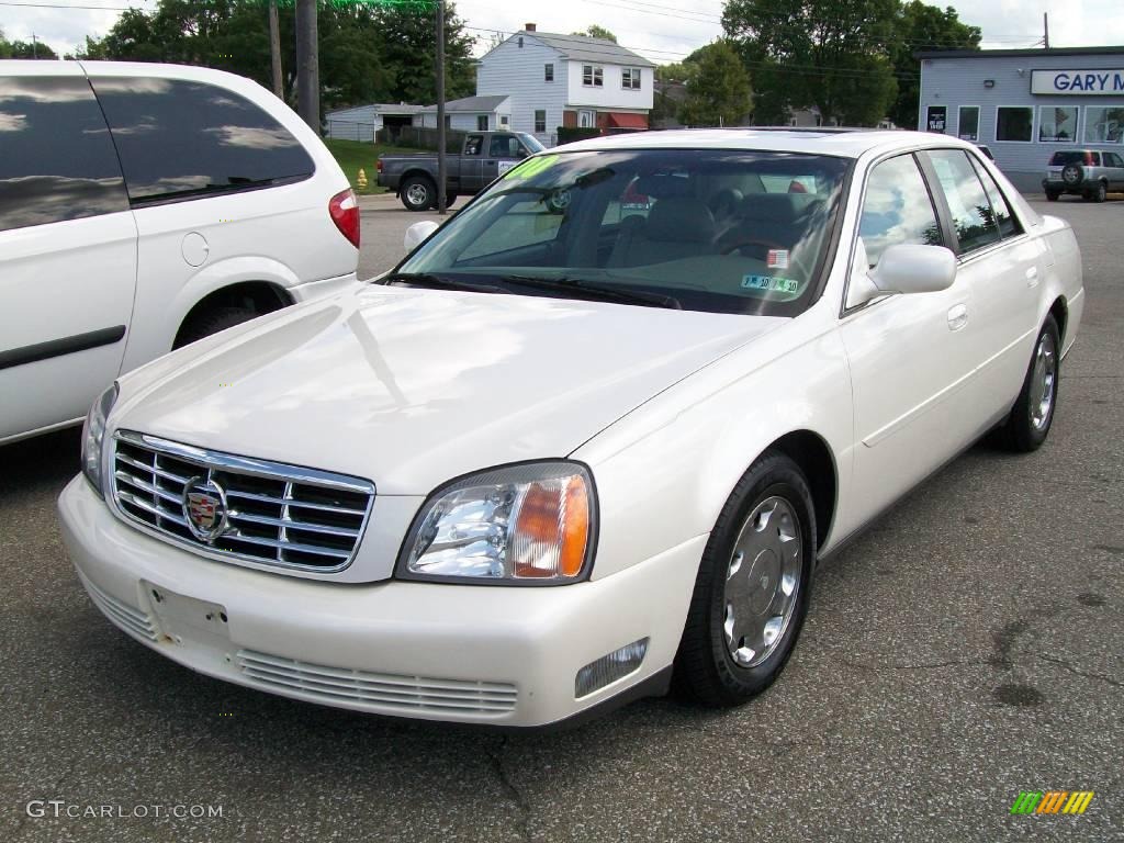 2000 White Diamond Cadillac DeVille DHS 17192835