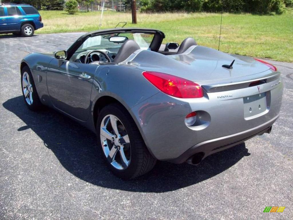 2007 Solstice GXP Roadster - Sly Gray / Ebony photo #4